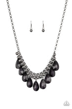 Load image into Gallery viewer, Paparazzi Accessories  - Fashionista Flair - Black (Gunmetal) Necklace
