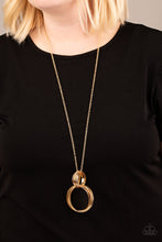 Load image into Gallery viewer, Paparazzi Accessories  - My Ears Are Ringing  - Gold Necklace
