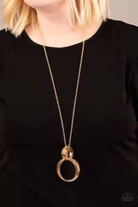 Paparazzi Accessories  - My Ears Are Ringing  - Gold Necklace
