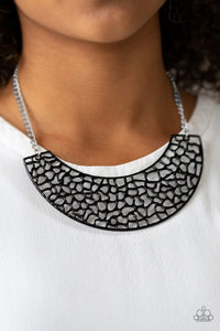 Paparazzi Accessories - Powerful Prowl - Black Necklace