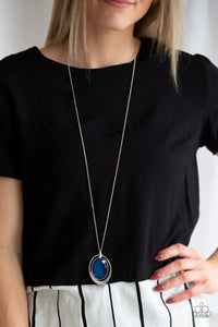 Paparazzi Accessories - Metro Must-Have - Blue Necklace