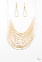 Load image into Gallery viewer, Paparazzi Accessories - Catwalk Queen - Gold Necklace
