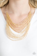 Load image into Gallery viewer, Paparazzi Accessories - Catwalk Queen - Gold Necklace
