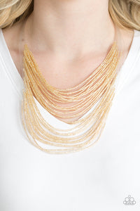 Paparazzi Accessories - Catwalk Queen - Gold Necklace