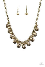 Load image into Gallery viewer, Paparazzi Accessories - Stage Stunner - Brass Necklace
