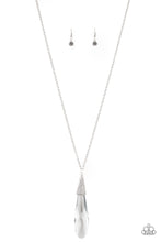 Load image into Gallery viewer, Paparazzi Accessoties - Jaw Droppingly Jealous - White (Bling) Necklace
