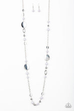 Load image into Gallery viewer, Paparazzi Accessories  - Serenely Springtime None - Silver (Gray) Necklace
