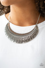 Load image into Gallery viewer, Paparazzi Accessories - Large As Life - Silver Necklace
