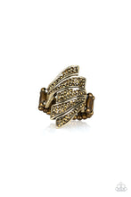 Load image into Gallery viewer, Paparazzi Accessories - Majestically Monte Carlo - Brass Ring
