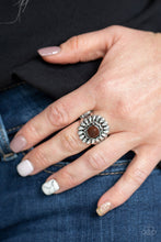 Load image into Gallery viewer, Paparazzi Accessories - Poppy Pep - Brown Ring
