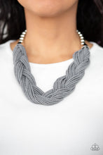 Load image into Gallery viewer, Paparazzi Accessories - The Great Outback - Gray Necklace
