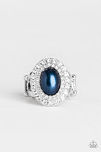Load image into Gallery viewer, Paparazzi Accessories - Sprinkle On The Shimmer - Blue Ring
