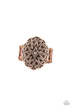 Load image into Gallery viewer, Paparazzi Accessories  - Modern Mandala - Copper Ring

