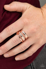 Load image into Gallery viewer, Paparazzi Accessories- Make A Sheen - Copper Ring

