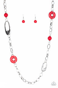 Paparazzi Accessories - Artisan Artifact - Red Necklace