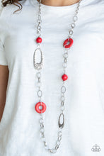 Load image into Gallery viewer, Paparazzi Accessories - Artisan Artifact - Red Necklace
