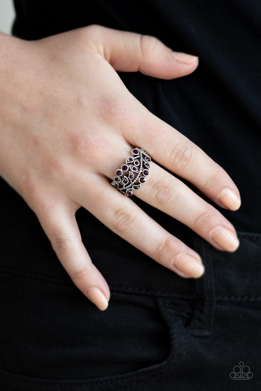 Paparazzi Accessories - Bling Swing - Purple Ring