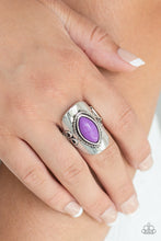Load image into Gallery viewer, Paparazzi Accessories - Plain Ride - Purple Ring

