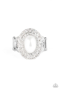 Paparazzi Accessories - Sprinkle On The Shimmer - White (Pearls) Ring