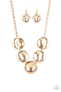 Paparazzi Accessories  - First Impressions  - Gold Necklace