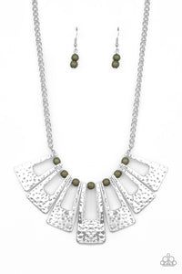 Paparazzi Accessories - Terra Takeover - Green Necklace