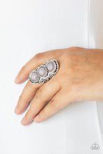 Load image into Gallery viewer, Paparazzi Accessories - Sahara Soul - Silver (Gray) Ring
