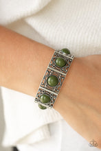Load image into Gallery viewer, Paparazzi Accessories - Victorian Dream - Green Bracelet
