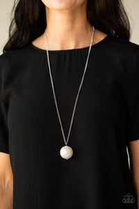 Paparazzi Accessories - The Grand Baller - White (Pearls) Necklace