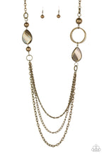 Load image into Gallery viewer, Paparazzi Accessories - Rebels Have More Fun - Brass Necklace
