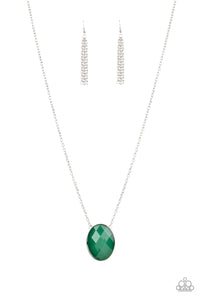 Paparazzi Accessories  - Intensely Illuminated - Green Necklace
