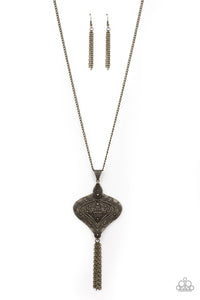 Paparazzi Accessories - Rural Remedy - Brass Necklace