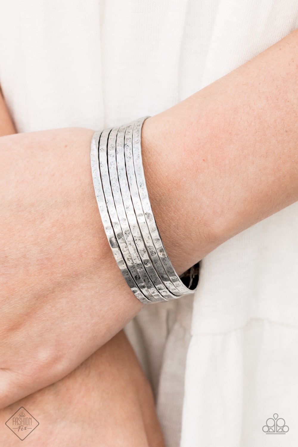 Paparazzi Accessories  - Bauble Headed - Silver Bracelet