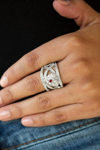 Paparazzi Accessories - Sweetly Sweetheart - Red Ring
