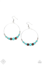 Load image into Gallery viewer, Paparazzi Accessories - Serenely Southwestern - Turquoise (Blue) Earrings
