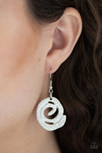 Load image into Gallery viewer, Paparazzi Accessories - Statement Swirl - Silver Necklace
