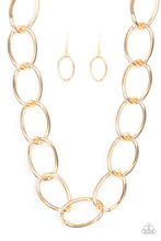 Load image into Gallery viewer, Paparazzi Accessories - The Challenger - Gold Necklace
