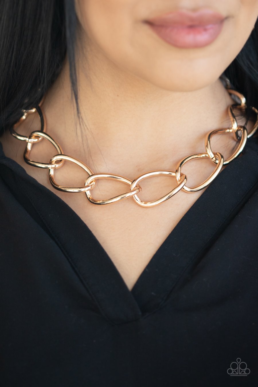Paparazzi Accessories - The Challenger - Gold Necklace