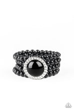 Load image into Gallery viewer, Paparazzi Accessories  - Top Tier Twinkle - Black Bracelet

