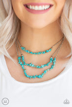 Load image into Gallery viewer, Paparazzi Accessories  - Eco Goddess - Turquoise  (Blue) Necklace
