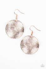 Load image into Gallery viewer, Paparazzi Accessories - Basic Bravado - Rose Gold Earrings
