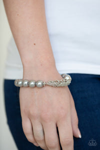 Paparazzi Accessories  Hollywood Heels - Silver Bracelet