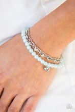 Load image into Gallery viewer, Paparazzi Accessories - Love Like You Mean It - Blue Bracelet
