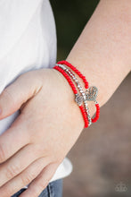 Load image into Gallery viewer, Paparazzi Accessories  - Lovers Loot - Red Bracelet
