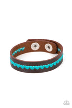 Load image into Gallery viewer, Paparazzi Accessories - Made With Love - Blue  (Turquoise) Urban Snap Bracelet
