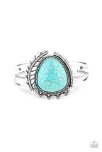 Load image into Gallery viewer, Paparazzi Accessories - Nature&#39;s Bounty- Blue (Turquoise)  Cuff Bracelet
