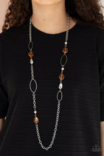 Load image into Gallery viewer, Paparazzi Accessories - Sheer As Fate - Orange Necklace
