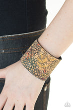 Load image into Gallery viewer, Paparazzi Accessories  - Cork Culture  - Multi Urban Snap Bracelet
