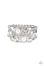 Load image into Gallery viewer, Paparazzi Accessories  - Treasure Treatment - White (Pearl) Ring
