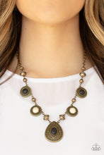 Load image into Gallery viewer, Paparazzi Accessories - Mayan Magic - Multi ( Brass) Necklace
