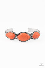 Load image into Gallery viewer, Paparazzi Accessories - Stone Solace - Orange Bracelet
